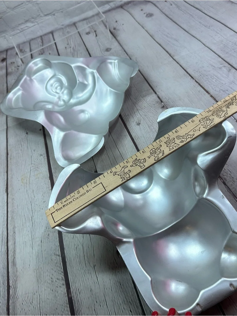 vtg Wilton 3D Bear Cake Mold #502-518 kids party baby shower